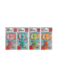 Deli 6060 Student Scissor  138 mm   5-1/2" (Mini Apple)