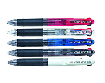 PILOT BPKG-30R 3-Colour Ball Pen