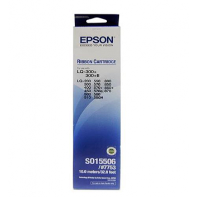 Epson S015506/#7753 ribbon for LQ 300+, LQ 300+II