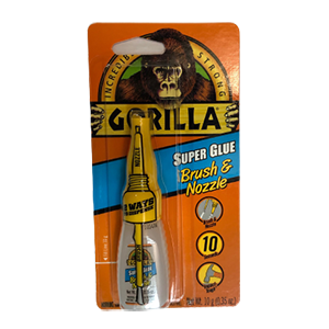 Gorilla Super Glue Brush and Nozzle (10g)