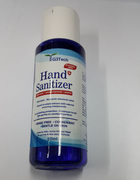 G3 Tech  Alcohol free Hand Sanitizer 60 ml