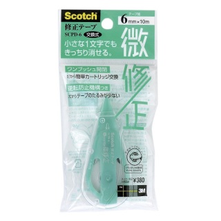 3M SCPD-6N 替換式修正帶 6mm x 10m