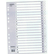 Comix IX900 A4  color Plastic  dividers (index A-Z)