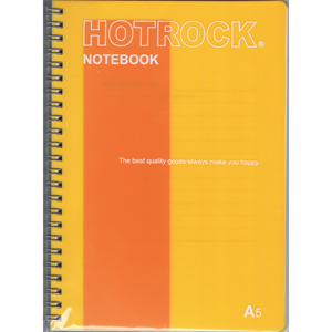 HOTROCK RP1080 Note bookA5 = 148x210mm 80 pages