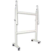Adjustable white board stand