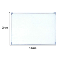 Nipon Single Side Ceramic steel surface Whiteboard (90Hx180W)cm