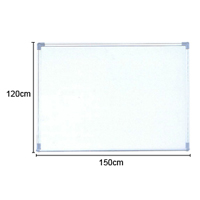 Nipon Single Side Ceramic steel surface Whiteboard (120Hx150W)cm