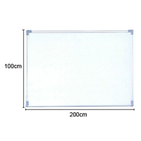 Nipon Single Side Ceramic steel surface Whiteboard (100Hx200W)cm