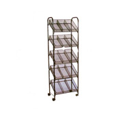 5 Layers mult-funtional Metal Shelf (167Hx54Wx38D)cm