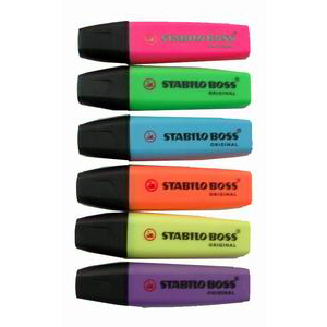 Stabilo Boss Fluorescent Pen