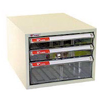 Shuter A4-103P 白色A4座檯透明密封式文件櫃(263Wx343DX198H)mm