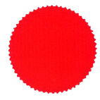 紅色顏色標籤 No24 (直徑54mm) 24個/包