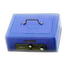Eagle 668L cash box (221x188x85mm)