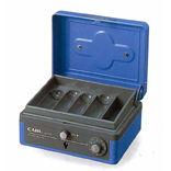 Carl CB-8100 6" Double Lock Cash Box