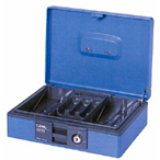 Carl CB-8400 10-3/4" Single Lock Cash Box