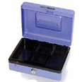 Carl CB-2008 8" Single Lock Cash Box