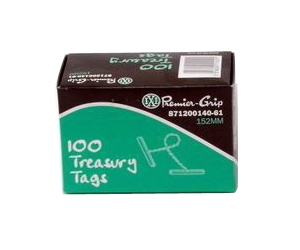 Premier-Grip Treasury Tag (152 mm/100pcs/box)