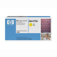 HP Q6472A  碳粉盒 (黃色)