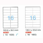 Aneos Computer Printing Label (100 sheets/box)