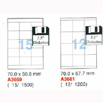 Aneos Computer Printing Label (100 sheets/box)
