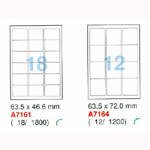 Aneos Computer Printing Label (100 sheets/box)