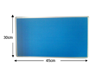Cloth Type Memo Board(30Hx45W)cm