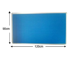 Cloth Type Memo Board(90Hx120W)cm