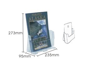 Literature Holder 235Wx95Dx273H