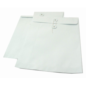 White Envelopes With string A5-6"x9"(50pcs/pack)