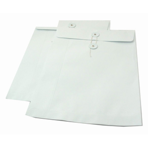 Expanding White Envelopes With stringA4 - 9"x12"x1.5"(50pcs/pack