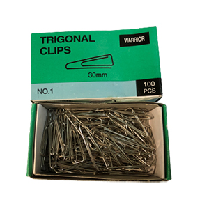 Warrior Trigonal Clips (100pcs/box)