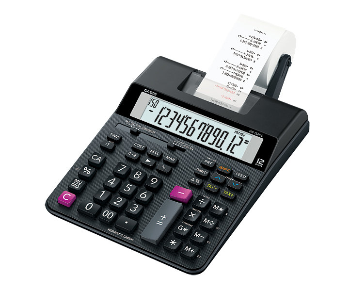 Casio HR-150RC Printing Calculator(12digits)