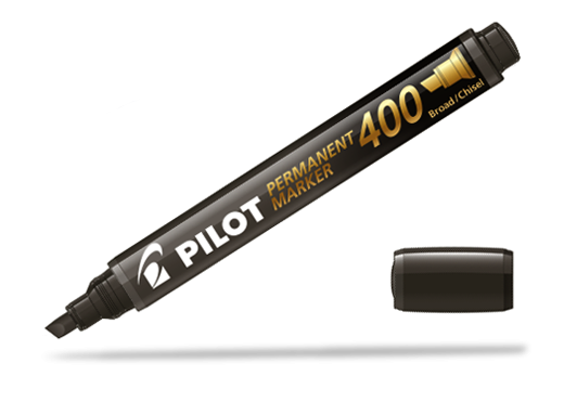 PILOT SCA-400(Chisel) Permanent Marker