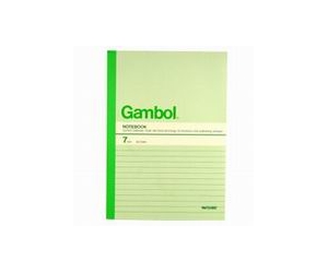 GAMBOL G6007 單行筆記本 B5 =179x252mm 100 頁