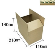 紙皮箱(雙坑/210長×110寬×140高mm) 100個裝