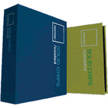 PANTONE® SOLID CHIPS / 2 book set coated, uncoated