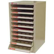 Shuter A4O-110P  米色A4座檯開放式文件櫃(227Wx343Dx480H)mm