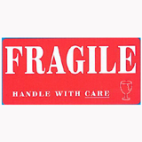 No 20 標籤 -FRAGILE (56x113mm) 30個/包