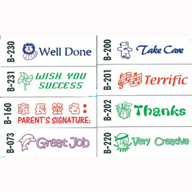 Deskmate Self-inking stamps