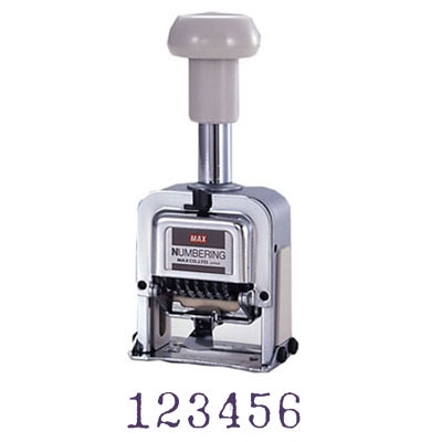 MAX N-607A(SN-1) Numbering Machine(6 digits )