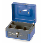 Carl CB-8000N 5" Double lock Cash Box