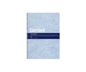GAMBOL S5507 螺旋裝訂筆記本 A5 148x210 50頁