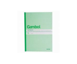GAMBOL G4507 單行筆記本 A4 =210x297mm 50 頁