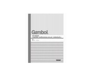 GAMBOL G5407 單行筆記本 A5 =148x210mm 40 頁