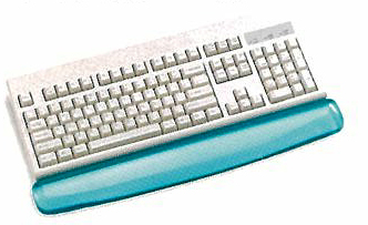 3M WRJ320BE 鍵盤凝膠腕墊