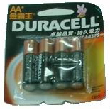 Durcell AA 鹼性電池 (4粒 / 排)